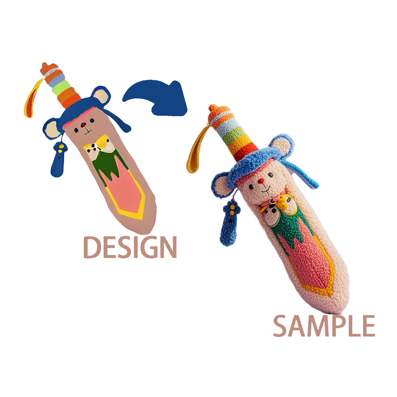 Prilagođeni plišani privjesci za ključeve